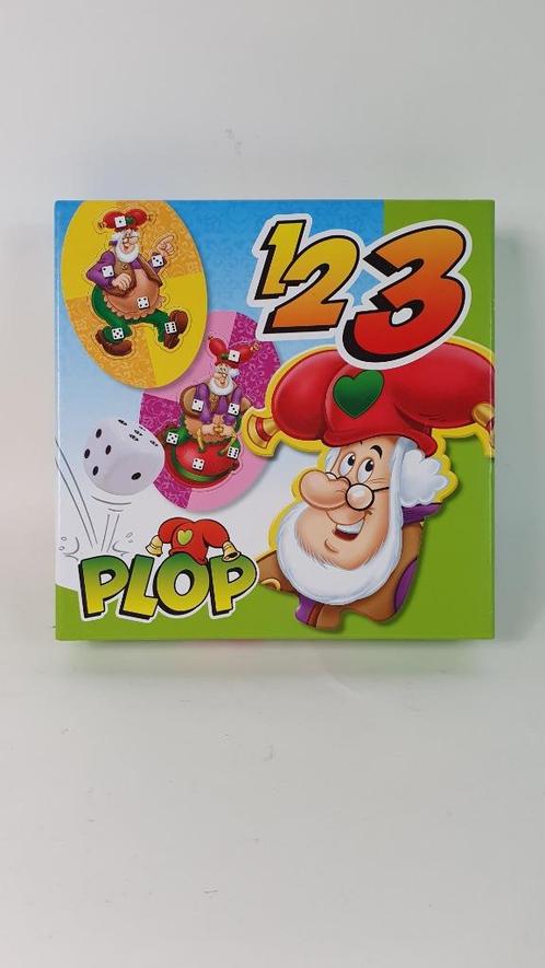 1 2 3 Plop, Kabouter Plop spel, Studio 100. Compleet. 8C6, Hobby en Vrije tijd, Gezelschapsspellen | Bordspellen, Gebruikt, Ophalen of Verzenden