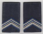 Set rang Marechaussee (KMar) Wachtmeester 1e kl (donkerblauw, Verzamelen, Verzenden, Marechaussee, Nederland, Embleem of Badge