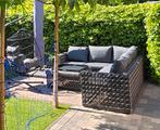 Net 1.5jaar oud. Grote Loungeset 6-7pers., Ophalen, Zo goed als nieuw, Eettafel