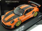 Minichamps Porsche 911 991 GT2 RS 2018 Oranje 1:43 410067224, Nieuw, Ophalen of Verzenden, MiniChamps, Auto