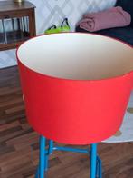 lampenkap rood, Huis en Inrichting, Ophalen, 25 tot 50 cm, Rond, Zo goed als nieuw