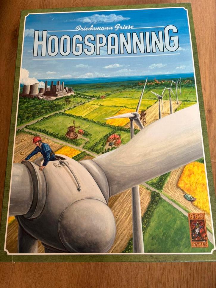 Hoogspanning, Hobby en Vrije tijd, Gezelschapsspellen | Bordspellen, Zo goed als nieuw, Ophalen of Verzenden