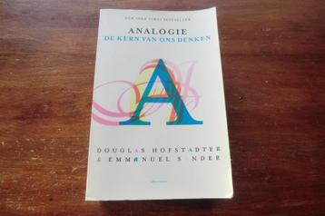 boek - Analogie - Douglas Hofstadter & Emmanuel Sander beschikbaar voor biedingen