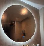Ronde Badkamerspiegel 100cm, LED, Anti-condens, 100 tot 150 cm, Rond, Nieuw, Ophalen of Verzenden