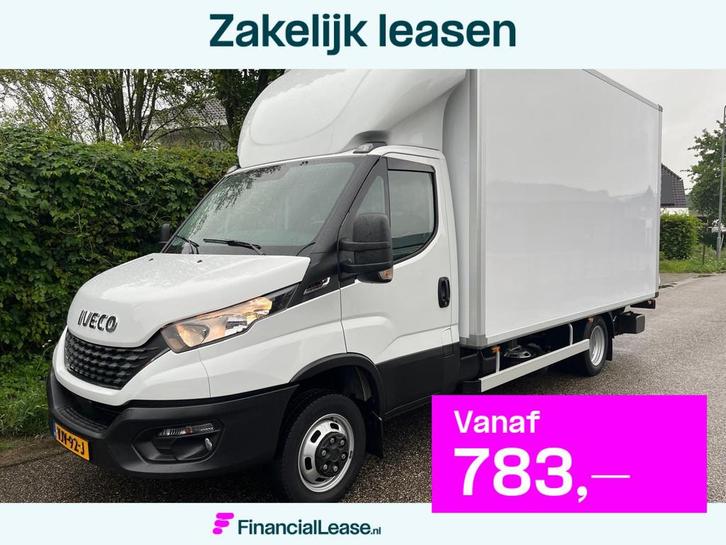 Iveco Daily 35C18 meubelbak met laadklep , zijdeur en luchtv, Auto's, Bestelauto's, Bedrijf, Lease, Financial lease, ABS, Airconditioning