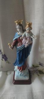 1024 Beeld : Maria hulp der christenen met Kind - porselein, Ophalen of Verzenden, Zo goed als nieuw, Beeld(je), Boeddhisme