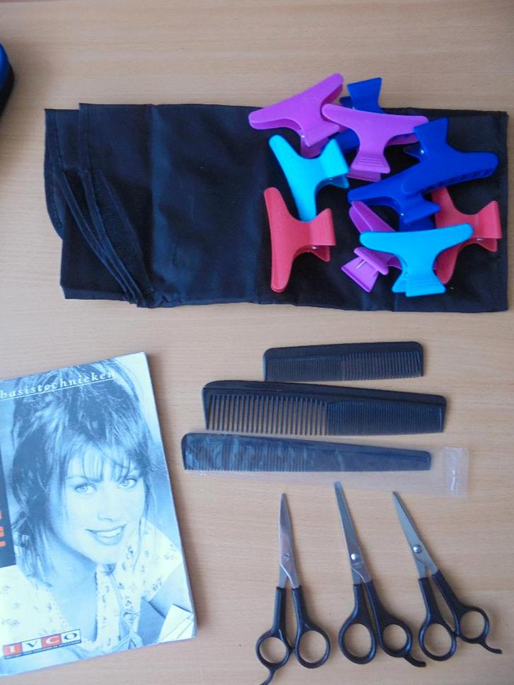 kappersset, Sieraden, Tassen en Uiterlijk, Uiterlijk | Haarverzorging, Zo goed als nieuw, Overige typen, Ophalen of Verzenden