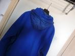 GAASTRA vest FLEECE + capuchon KOBALT BLAUW L -GRATIS zend, Verzenden, Zo goed als nieuw, Maat 52/54 (L), Blauw