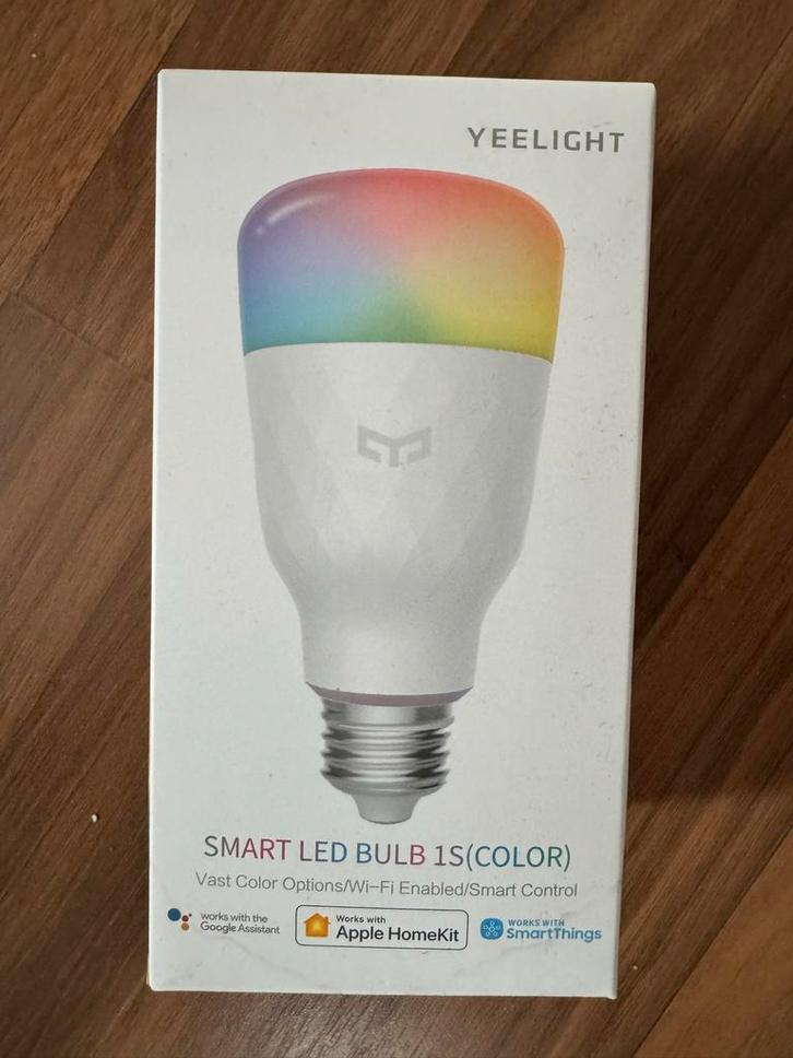 Yeelight Smart LED Bulb 1S Kleur, Huis en Inrichting, Lampen | Losse lampen, Nieuw, Led-lamp, Minder dan 30 watt, E27 (groot)