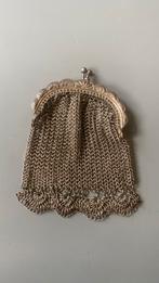 Antique silver victorian style coin purse clasp old, Ophalen of Verzenden