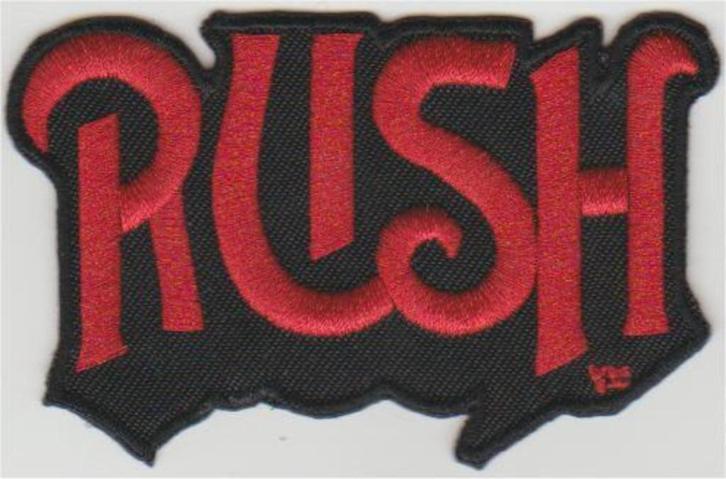 Rush stoffen opstrijk patch embleem #1, Verzamelen, Muziek, Artiesten en Beroemdheden, Nieuw, Kleding, Ophalen of Verzenden