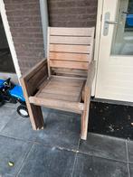 8x Kees Smit houten tuinstoelen voor 250,-! Rough S dining, Tuin en Terras, Tuinstoelen, Ophalen, Hout, Stapelbaar