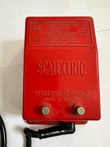 Scalextric Meccano Triang 12 volt voeding beschikbaar voor biedingen