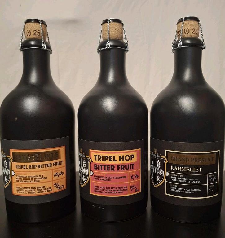 3x Hertog Jan Proeftuin, Verzamelen, Biermerken, Nieuw, Flesje(s), Hertog Jan, Ophalen of Verzenden