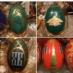 6 verschillende blikken eieren Faberge Pasen, Nieuw, Ophalen of Verzenden