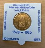 1875 Gouden 10 Gulden - Willem III, Postzegels en Munten, Munten | Nederland, Koning Willem III, Verzenden, Goud, Losse munt