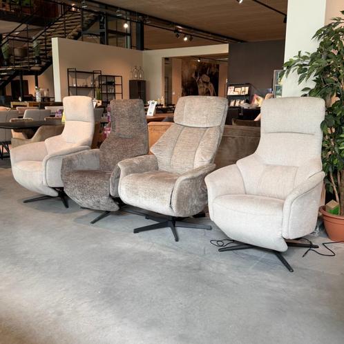 Grote uit verkoop Electrische relax fauteuils Dumpprijzen, Huis en Inrichting, Fauteuils, Zo goed als nieuw, 50 tot 75 cm, 75 tot 100 cm
