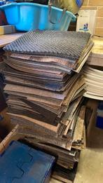 Tapijttegels restpartij, Huis en Inrichting, Stoffering | Vloerbedekking, Ophalen, Gebruikt, 25 tot 50 m², Tapijttegels