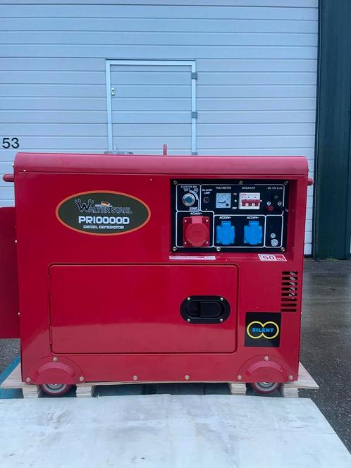 Diesel Universalkraft 9500W, Walterstahl 10.000 nu €699, Doe-het-zelf en Verbouw, Aggregaten, Nieuw, Benzine, Ophalen