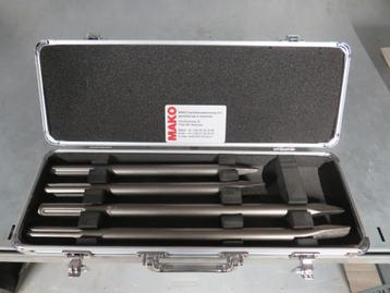 Makita D-42466 SDS-Max 4 delige Beitelset in koffer Nieuw  beschikbaar voor biedingen