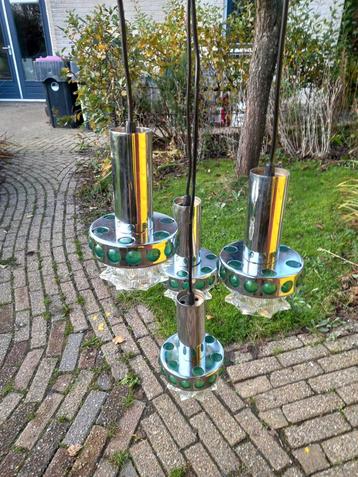 Retro space age cascade lamp  beschikbaar voor biedingen