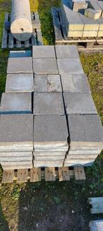 Restant betonklinker 21,5 x 21,5 cm x 6 cm. Antraciet., Overige typen, Beton, Gebruikt, Ophalen