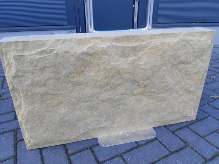 Te koop : zeer mooie Bentheimer zandsteen., Tuin en Terras, Bielzen en Borders, Zo goed als nieuw, 25 tot 50 cm, Minder dan 100 cm