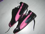 Puma sneaker roze/zwart maat 41, Puma, Ophalen of Verzenden, Zo goed als nieuw, Sneakers of Gympen