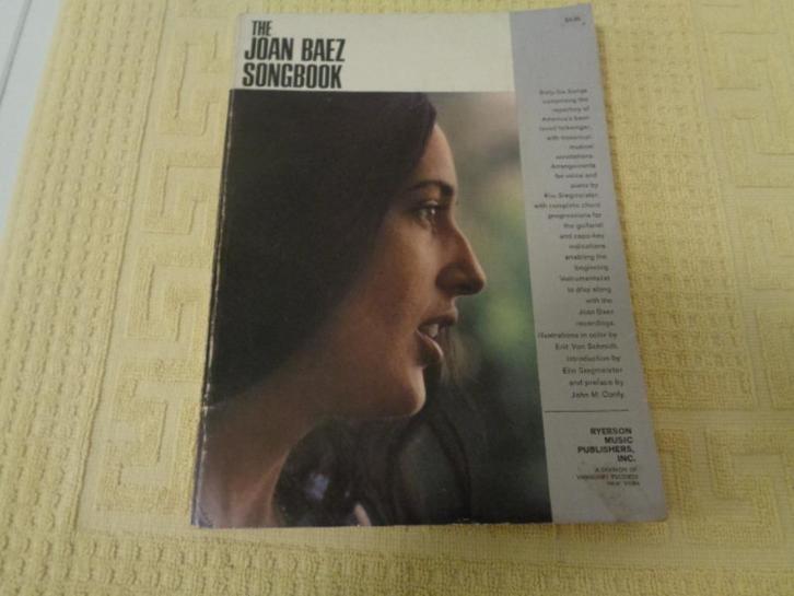 Origineel Songbook  Joan Baez.  15e druk  1972., Boeken, Muziek, Zo goed als nieuw, Artiest, Ophalen