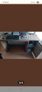 Steigerhouten buro, Huis en Inrichting, Bureaus, Ophalen, Zo goed als nieuw, Bureau
