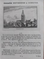 55 / Spaerwoude - Spaarnwoude Haarlem  (1ste druk uit 1732 ), Ophalen of Verzenden