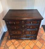 17e eeuwse Engelse Eiken Ladekast Commode ca 1680, Ophalen