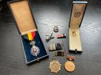 Lot diverse pinnen, medailles, badges etc, Ophalen of Verzenden, Overige soorten, Overige gebieden, Lintje, Medaille of Wings