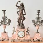 pendule met kandelaars, Antiek en Kunst, Ophalen