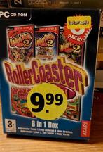 Pc spel rollercoaster tycoon 6 spellen in 1 box, Spelcomputers en Games, 1 speler, Ophalen, Zo goed als nieuw, Vanaf 3 jaar