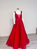 Gala jurk, Maat 42/44 (L), Ophalen of Verzenden, Zo goed als nieuw, Rood