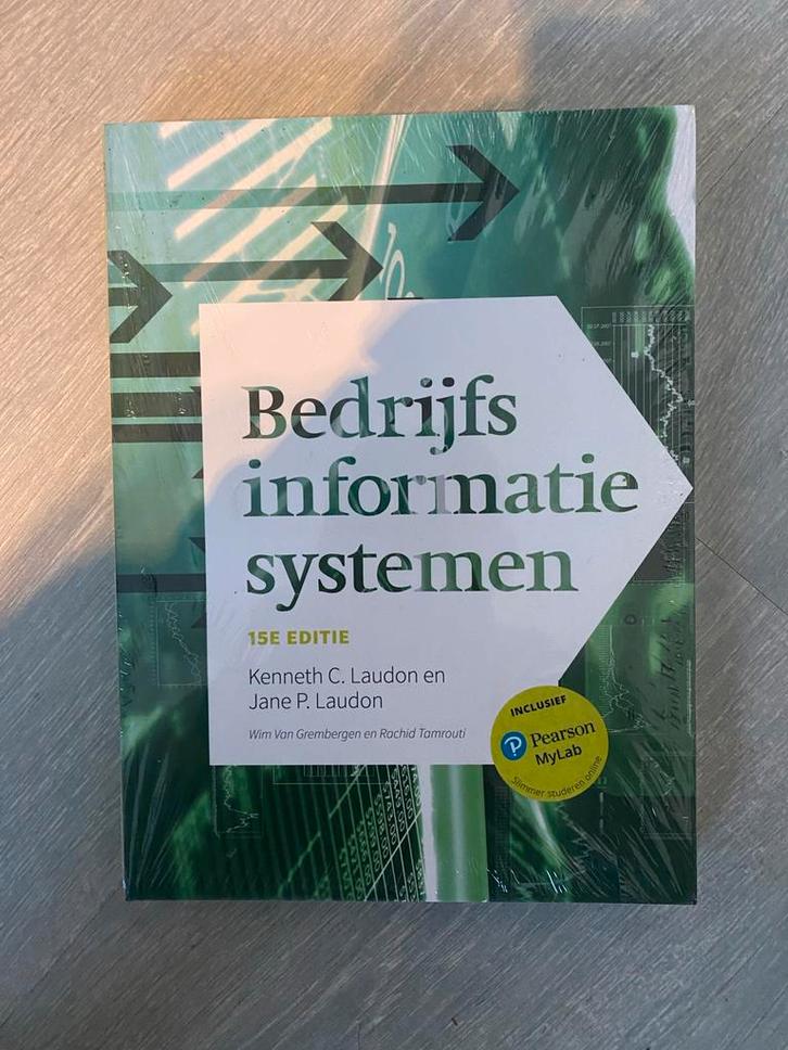 Bedrijfsinformatie systemen - Nieuw met Mylab, Boeken, Studieboeken en Cursussen, Nieuw, HBO, Beta, Ophalen of Verzenden