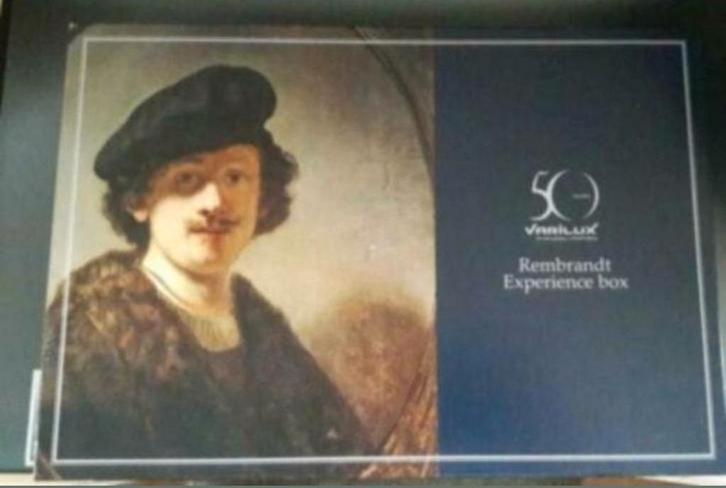 REMBRANDT Experience Box. Boek + DVD in luxe doos, Boeken, Kunst en Cultuur | Beeldend, Zo goed als nieuw, Ophalen of Verzenden