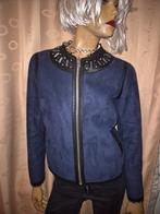 Prachtige jasje van maison Scotch maat maat 38 zgan, Maat 38/40 (M), Blauw, Zo goed als nieuw, Jasje