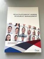 resultaatgericht human resources management, Boeken, Ophalen of Verzenden, Zo goed als nieuw, HBO