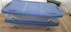 2 stuks Tontarelli bed opbergbox / rollerbox, Ophalen, Gebruikt, 50 tot 75 cm, Minder dan 40 cm