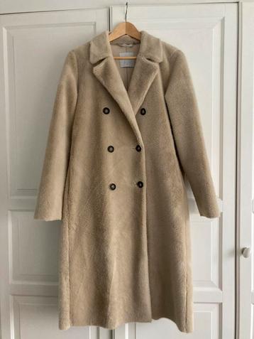 Rino & Pelle winterjas tussenjas mantel 36 creme beige beschikbaar voor biedingen