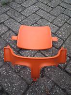 Stokke babyset oranje, Kinderen en Baby's, Kinderstoelen, Ophalen of Verzenden, Zo goed als nieuw, Meegroeistoel