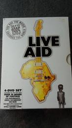 DVD box Live Aid 13 juli 1985 4 dvd set, Cd's en Dvd's, Dvd's | Muziek en Concerten, Boxset, Alle leeftijden, Ophalen of Verzenden