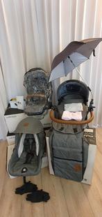 Mutsy EVO Kinderwagen + Reiswieg + Autostoel + Toebehoren, Ophalen, Zo goed als nieuw, Mutsy