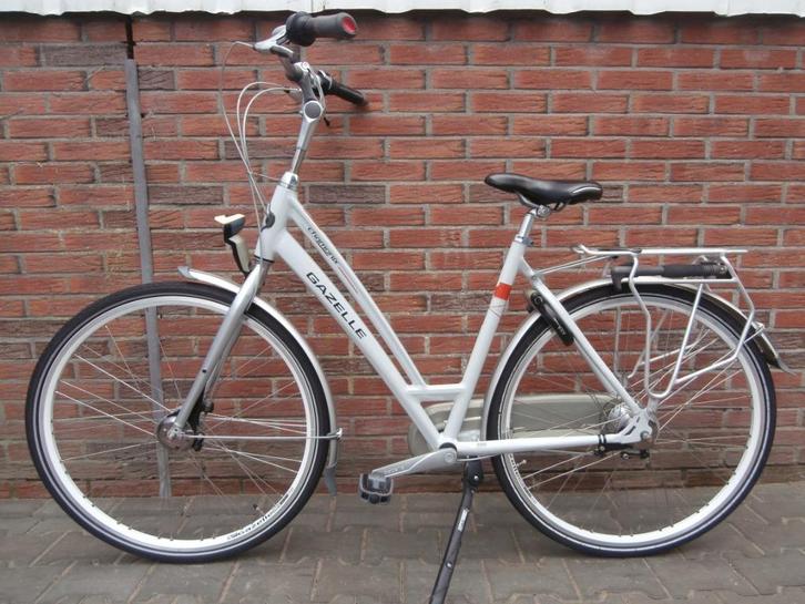 OPRUIMING! Gazelle Chamonix Pure 53 cm met 7 versnellingen, Fietsen en Brommers, Fietsen | Dames | Damesfietsen, Gebruikt, Gazelle