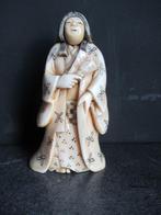 okimono draaiende gezichten beeldje netsuke japan, Ophalen of Verzenden