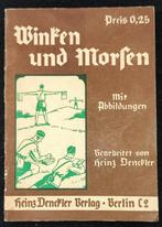 Derde Rijk - instructieboek Hj & Wehrmacht Winken und Morsen, Verzamelen, Militaria | Tweede Wereldoorlog, Verzenden, Landmacht