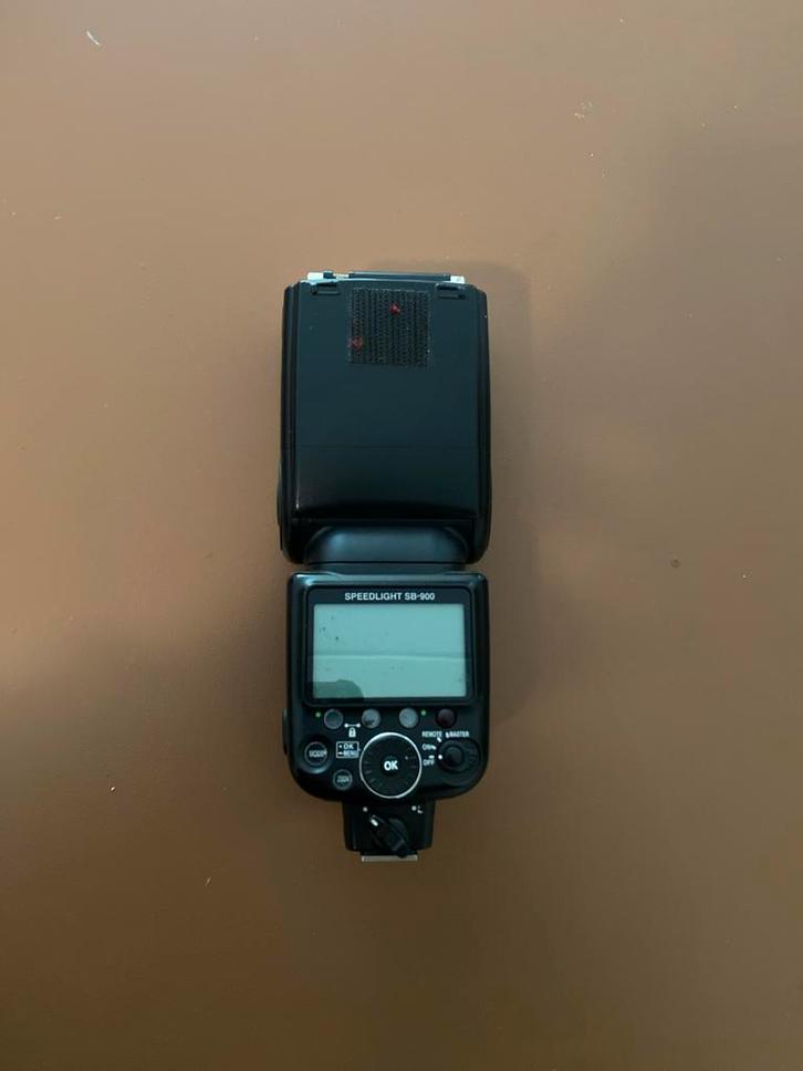 Nikon Speedlight SB-900 Flitser, Audio, Tv en Foto, Fotografie | Flitsers, Gebruikt, Nikon, Kantelbaar, Ophalen of Verzenden