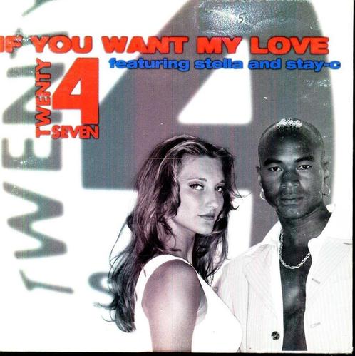 cd-single van Twenty 4 Seven feat Stella and Stay-C - If you, Cd's en Dvd's, Cd Singles, Zo goed als nieuw, Pop, Verzenden